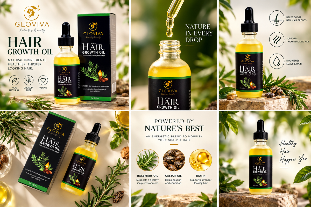 GLOVIVA HAIR GROWTH OIL